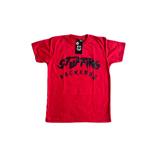 Red Graphic Tee | Red Stuffing Backends Tee | UpOne Clothing